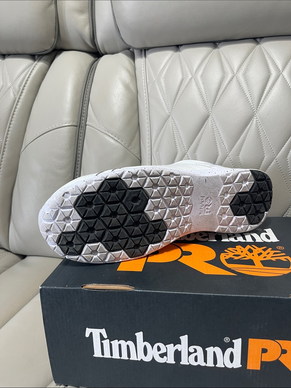 Timberland PRO White Low-Top Work Sneaker - Picture 9 of 9